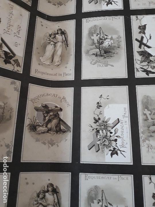 Carteles: RECORDATORIOS DE DEFUNCIONES funerario. - Foto 9