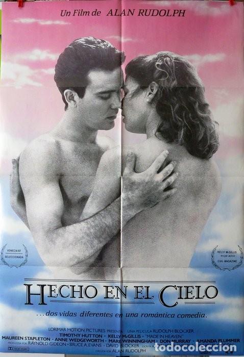 Carteles: HECHO EN EL CIELO. P&Oacute;STER ORIGINAL. A&Ntilde;O 1987 - Foto 1
