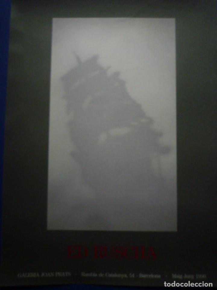 Carteles: ED RUSCHA. GALERIA JOAN PRATS. 1990 - Foto 1