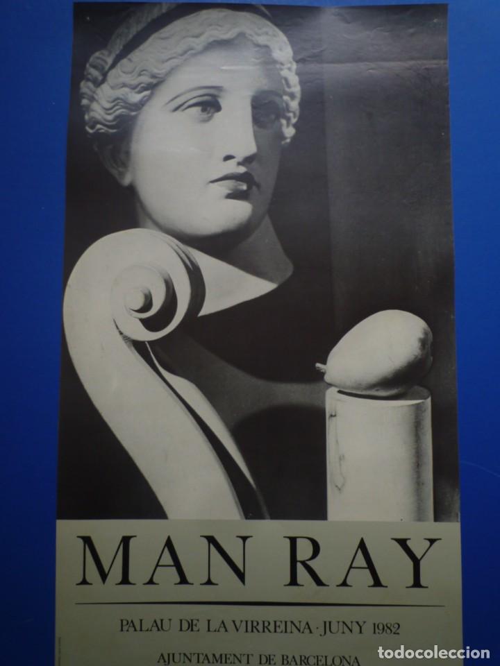 Carteles: MAN RAY. PALAU DE LA VIRREINA. 1982 - Foto 1