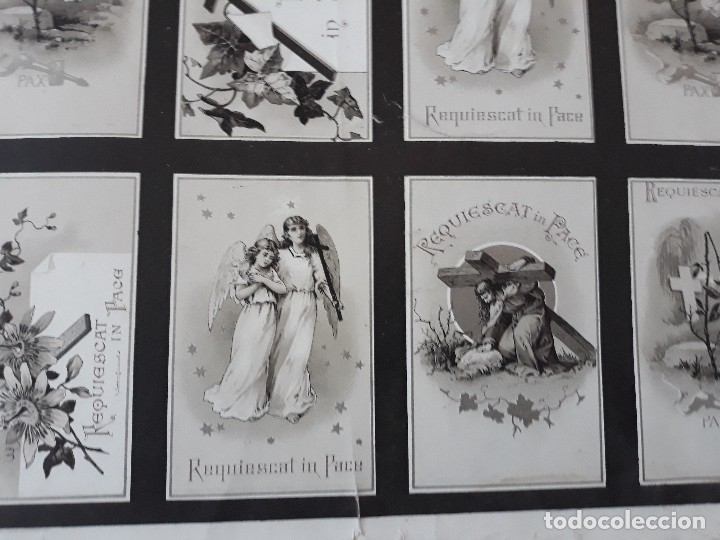 Carteles: RECORDATORIOS DE DEFUNCIONES funerario. - Foto 23