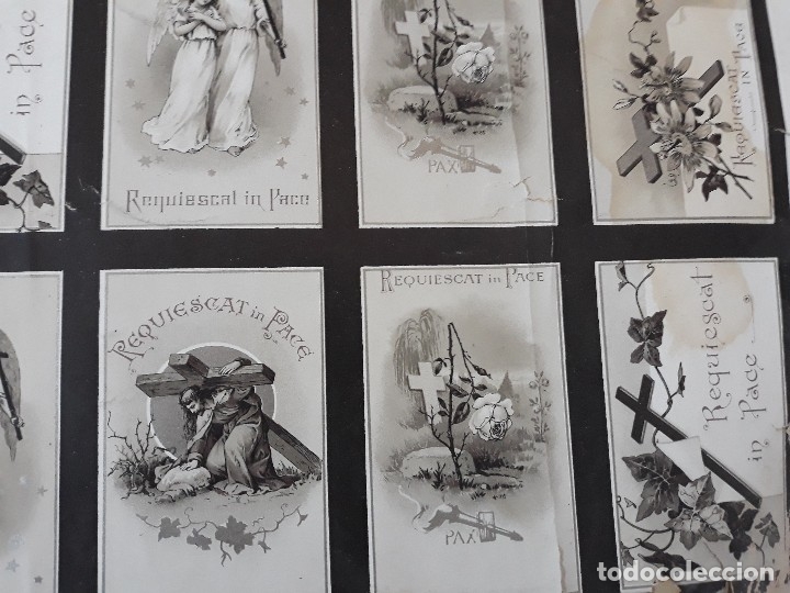 Carteles: RECORDATORIOS DE DEFUNCIONES funerario. - Foto 24
