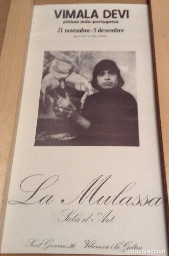 Carteles: VIMALA DEVI SALA LA MALASSA VILANOVA I LA GELTRU - Foto 1