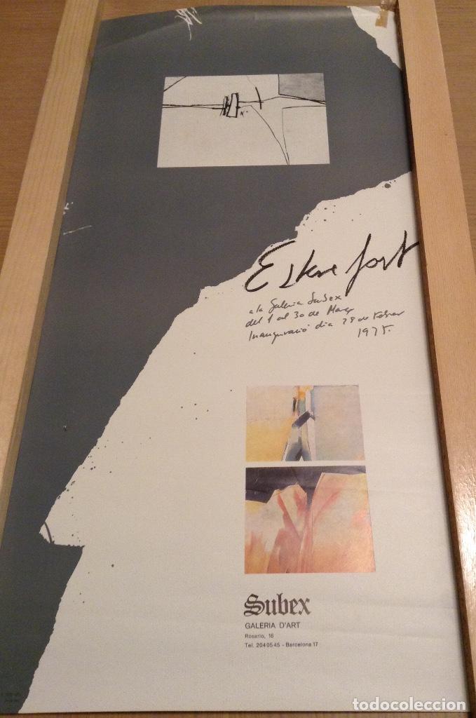 Carteles: ESTER FORT GALERIA SUBEX 1975 66 x 31 cms - Foto 1