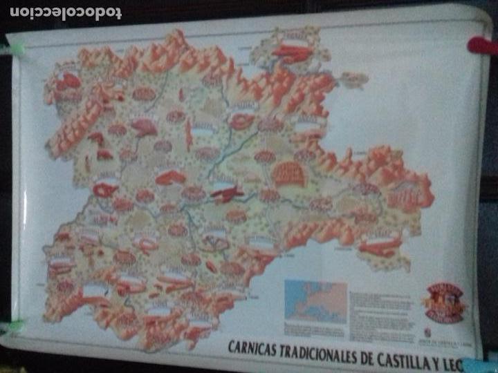 Carteles: CARTEL. CARNICAS TRADICIONALES DE CASTILLA Y LEON. - Foto 1