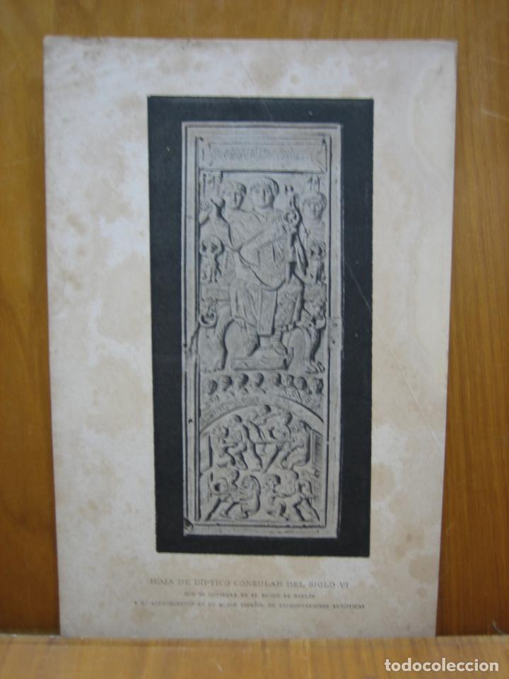 Carteles: Hoja de libro cartel de arqueologia - Foto 1