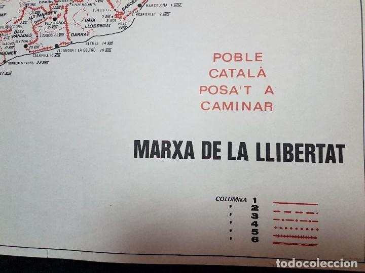 Carteles: MARXA DE LA LLIBERTAT. Mapa - Foto 2