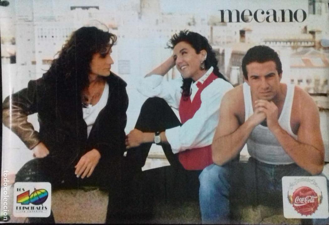 Carteles: CARTEL. MECANO. LOS 40 PRINCIPALES. - Foto 1