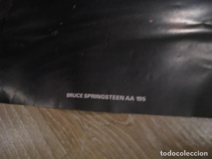 Carteles: POSTER DE BRUCE SPRINGSTEEN. ORIGINAL. 1985. 89X62 CM. - Foto 3