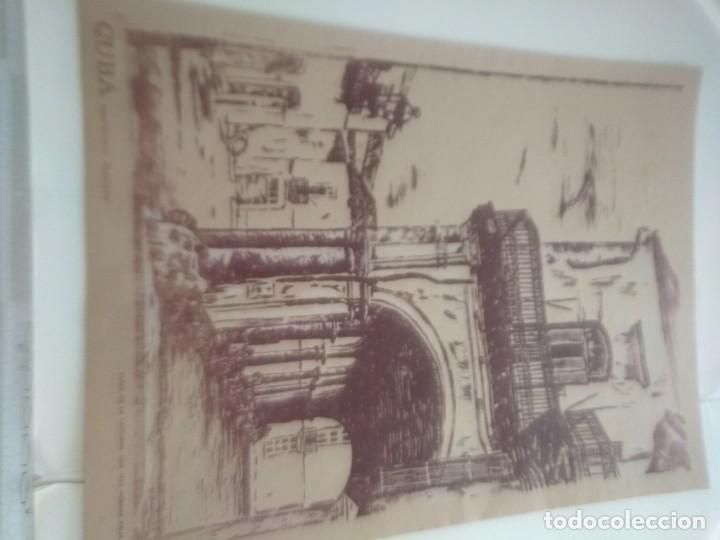 Carteles: L&aacute;mina o litograf&iacute;a de cuba - Foto 1