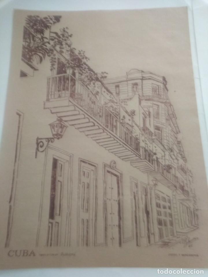 Carteles: Cartel o litograf&iacute;a de cuba - Foto 1