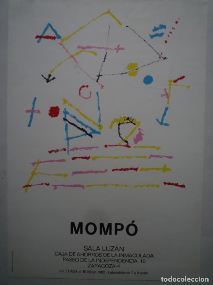 Carteles: HERN&Aacute;NDEZ MOMP&Oacute;. SALA LUZ&Aacute;N. 1982 - Foto 1