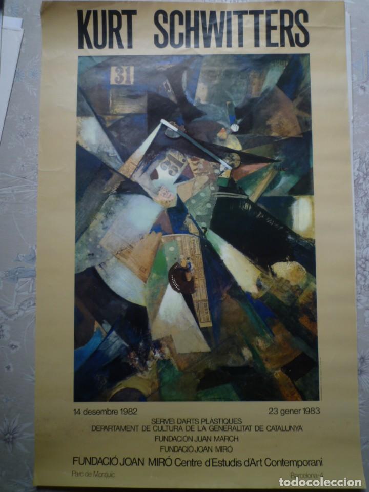 Carteles: KURT SCHWITTERS. FUNDACI&Oacute; JOAN MIR&Oacute;. 1983 - Foto 1