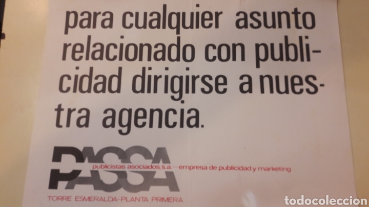 Carteles: Cartel Coru&ntilde;a publicista Passa - Foto 1