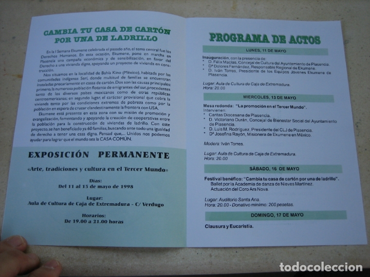Carteles: Cartel II Semana Ekumene - Foto 2