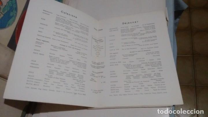 Carteles: MENU - ITALIA - A&Ntilde;O 1957 - - Foto 2