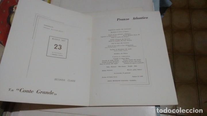 Carteles: MENU - ITALIA - A&Ntilde;O 1957 - - Foto 2
