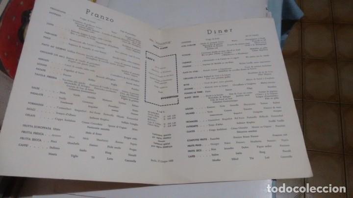 Carteles: MENU - ITALIA - A&Ntilde;O 1955 - - Foto 2