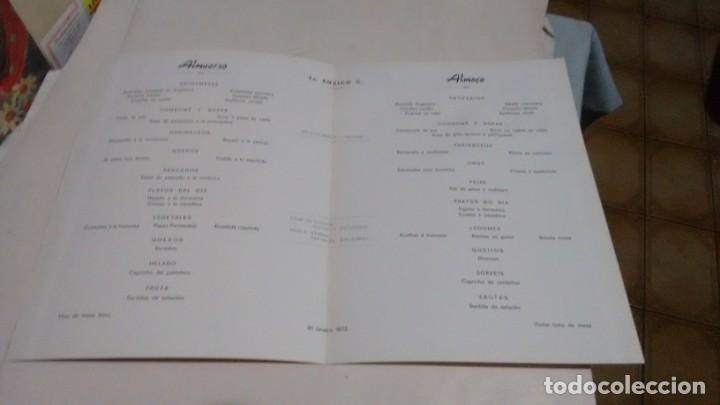 Carteles: MENU - ITALIA - A&Ntilde;O 1973 - - Foto 2