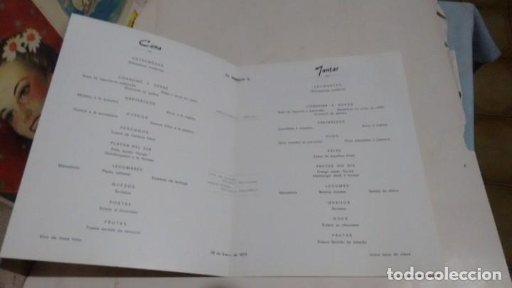 Carteles: MENU - ITALIA - A&Ntilde;O 1973 - - Foto 2