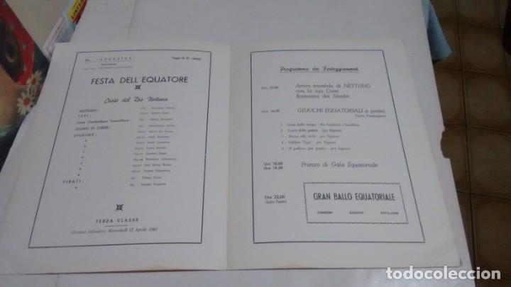 Carteles: MENU - ITALIA - A&Ntilde;O 1961 - - Foto 2