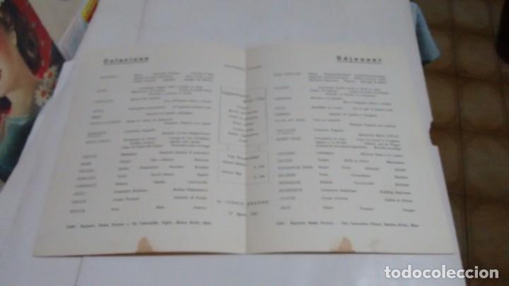 Carteles: MENU - ITALIA - A&Ntilde;O 1973 - - Foto 2