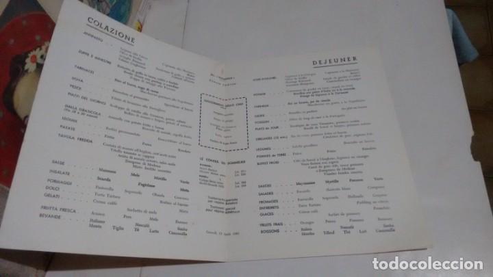 Carteles: MENU - ITALIA - A&Ntilde;O 1973 - - Foto 2