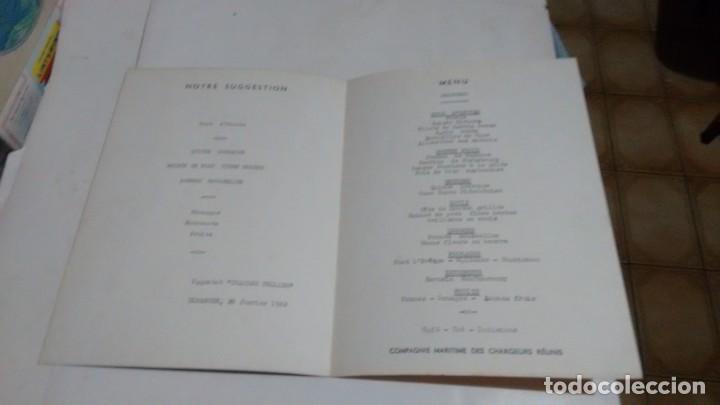 Carteles: MENU - FRANCIA - A&Ntilde;O 1962 - Foto 2