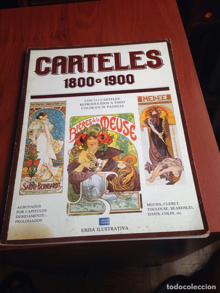 Carteles: Libro carteles 1800 1900 - Foto 1