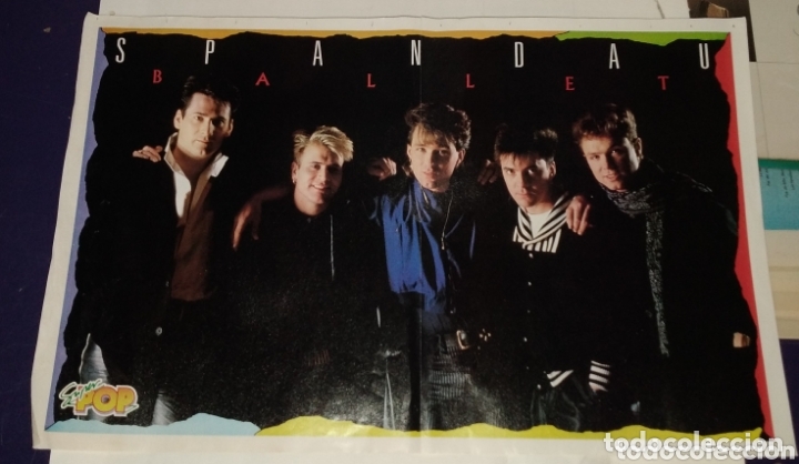 Carteles: Poster Patrick Swayze - Spandau Ballet. Super pop - Foto 2