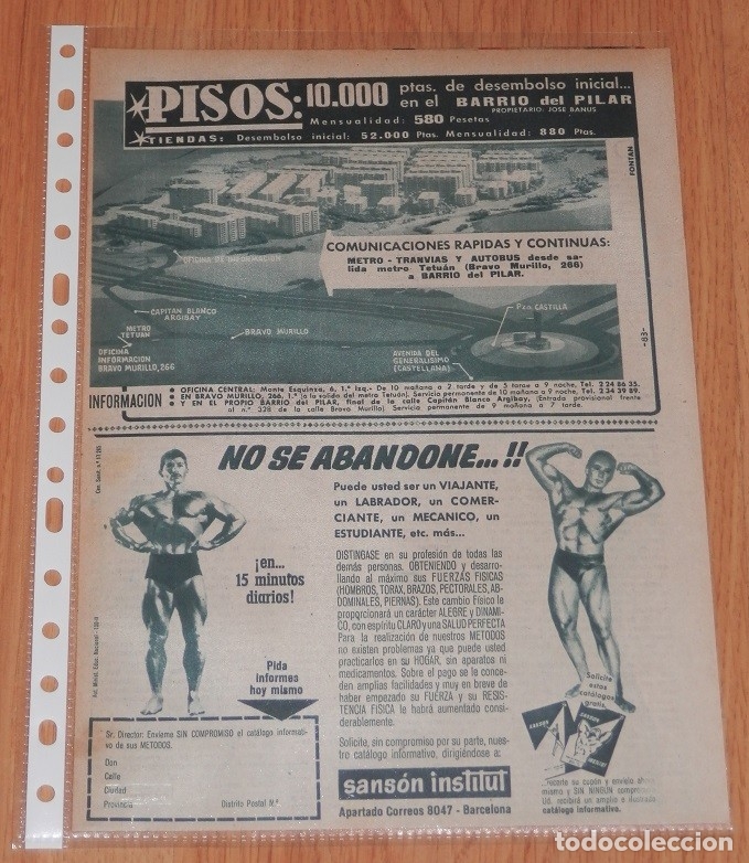 Carteles: - PUBLICIDAD DEL A&Ntilde;O 1961 - Foto 1