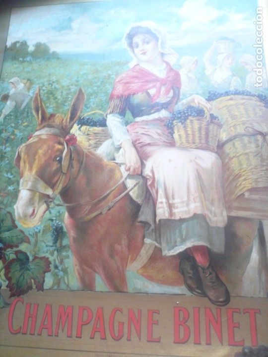 Carteles: Champagne Binet-Lemercier, Paris. - Foto 3