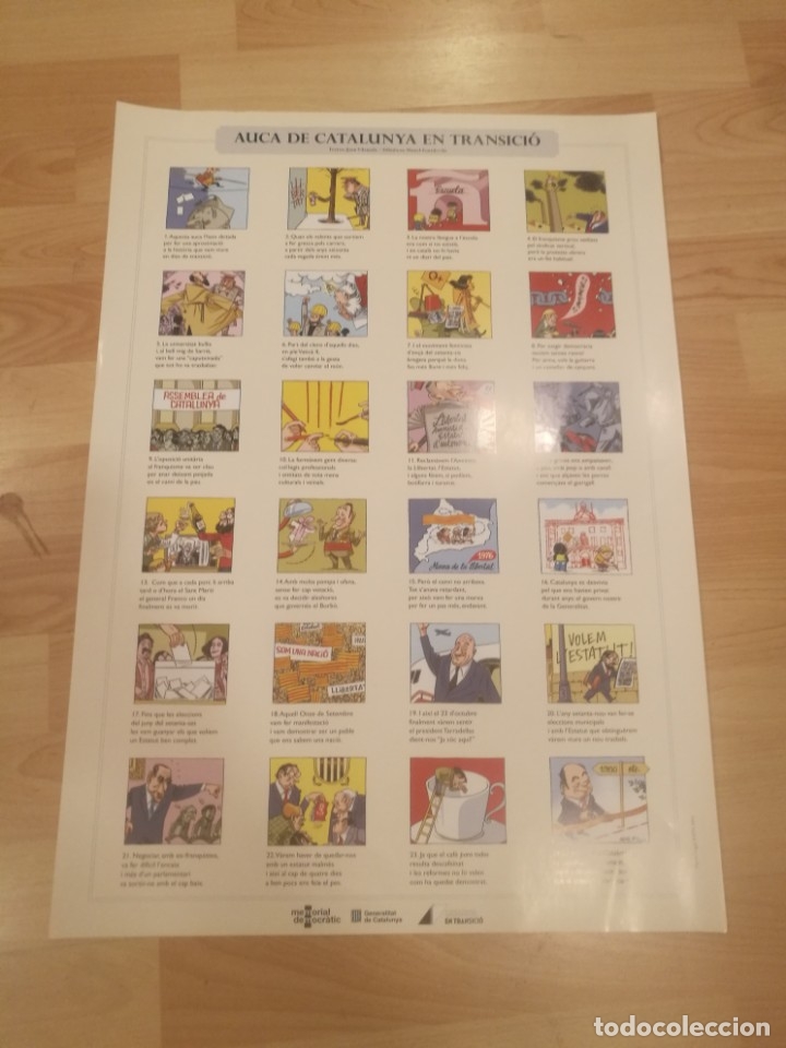 Carteles: Auca de Catalunya en transici&oacute;. Joan Vilamala - Foto 1