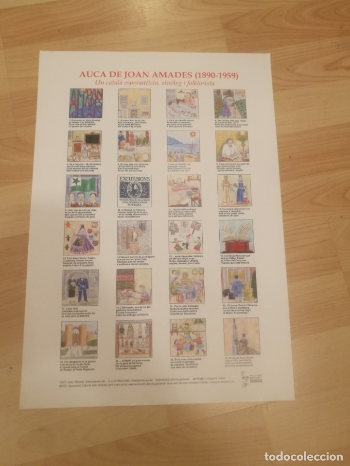 Carteles: Auca de Joan Amades. Joan Vilamala - Foto 1