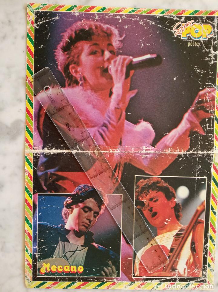 Carteles: DOBLE POSTER - MECANO - E.T. - DE LA REVISTA SUPER POP - Foto 1