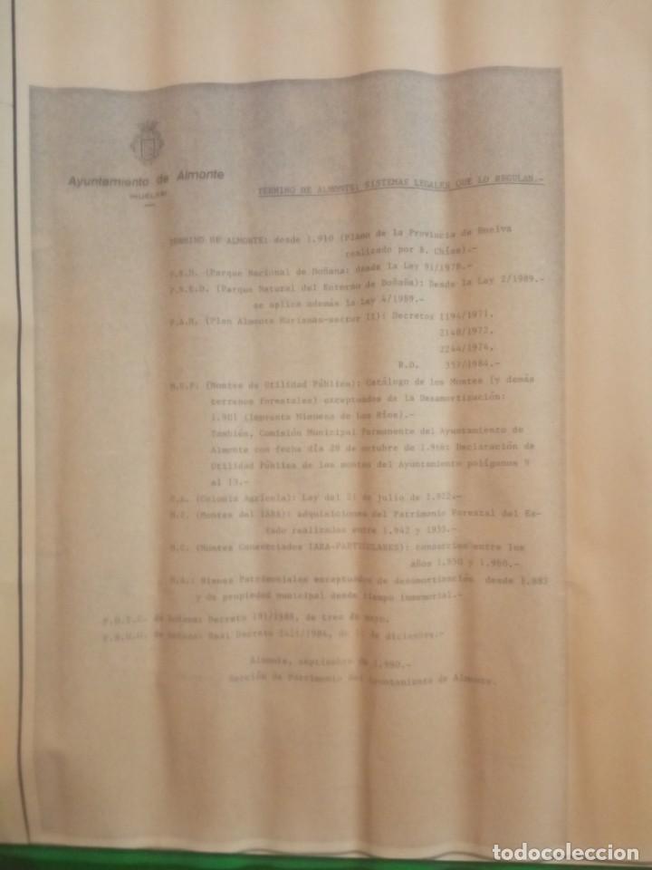Carteles: Mapa ayunt. Almonte a Escala - Foto 4