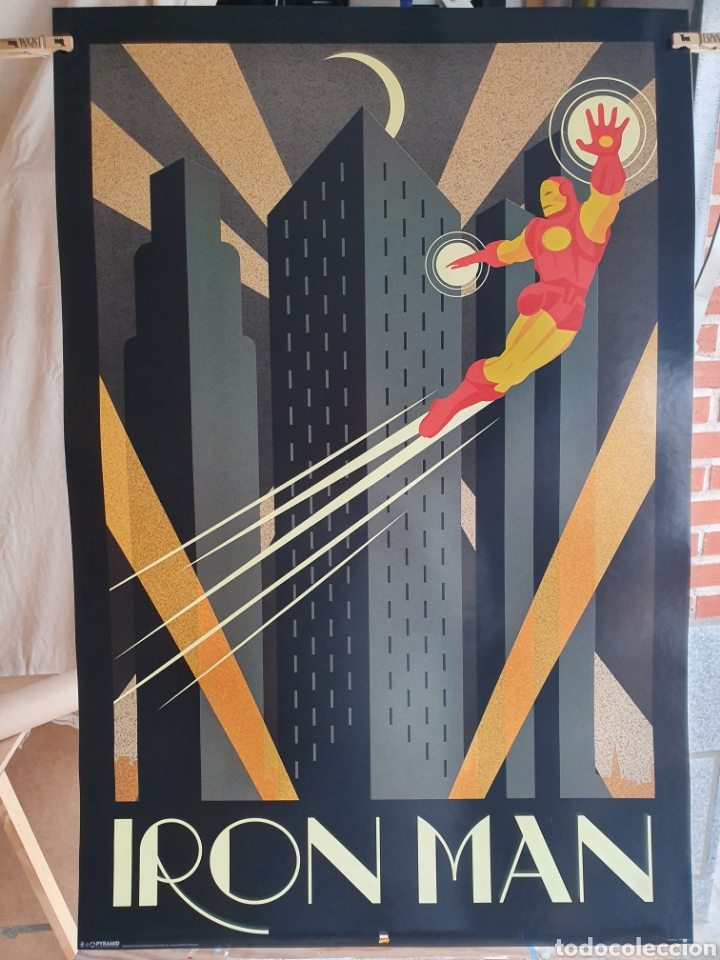 Carteles: IRON MAN Cartel original &copy; grande de Marvel Comics - Foto 1