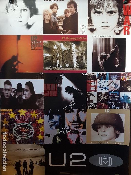 Carteles: POSTER DE U2: DISCOGRAF&Iacute;A 61CMX86CM - Foto 2