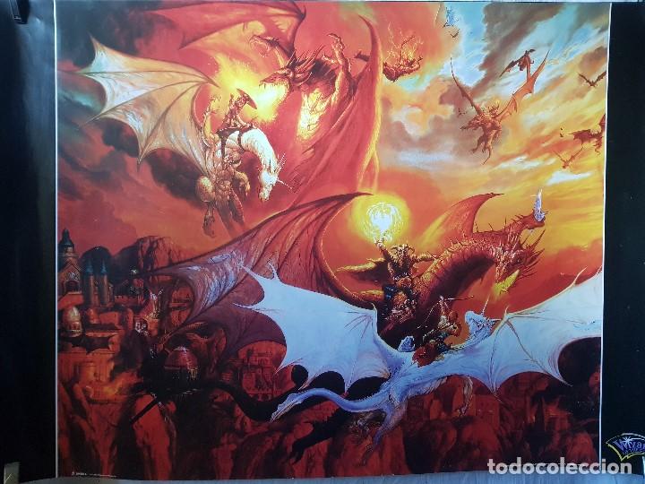 Carteles: POSTER BATALLA DE DRAGONES 90CMX65CM - Foto 1