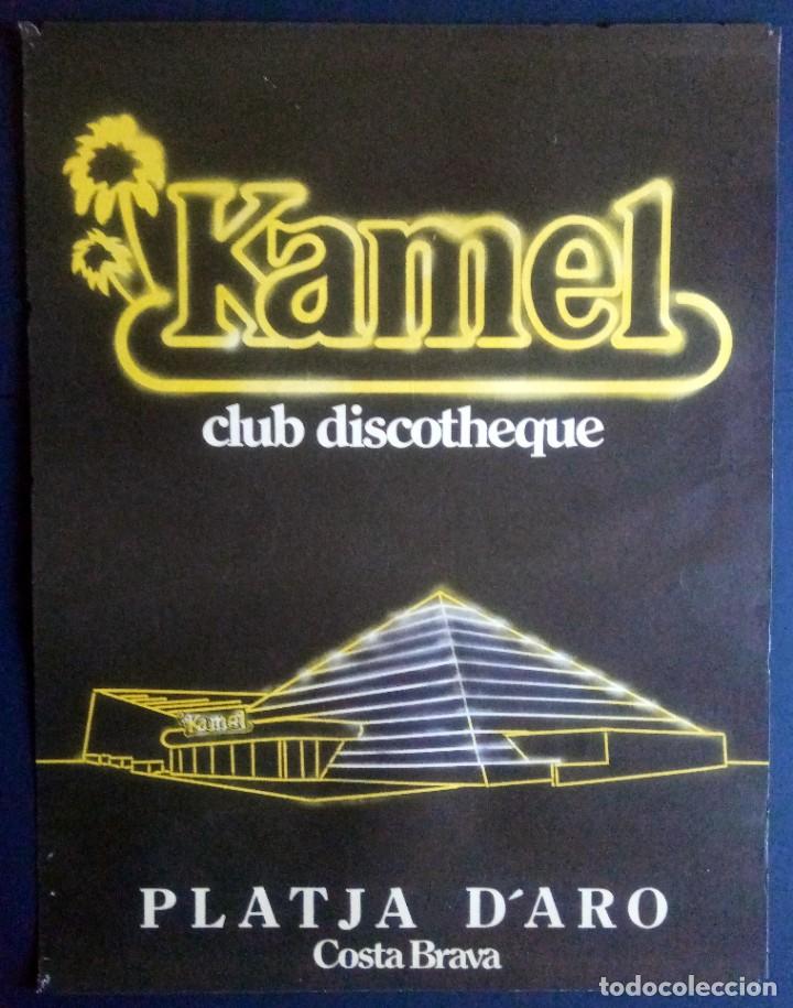 Carteles: Cartel Discoteque Kamel - Plata dAro - Foto 1