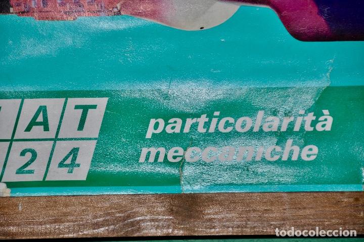 Carteles: Cartel entelado Fiat 124 - Foto 3