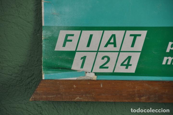 Carteles: Cartel entelado Fiat 124 - Foto 12