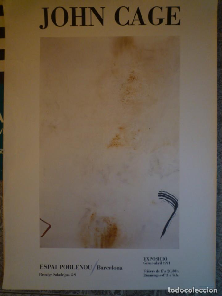 Carteles: JOHN CAGE. ESPAI POBLENOU. 1991 - Foto 1