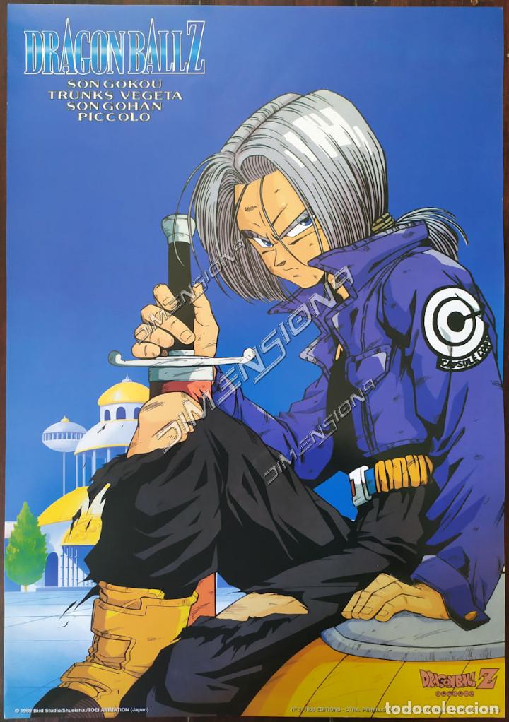 Posters: Poster n&ordm; 5 Drag&oacute;n Ball Z, Akira Toriyama 1989. Edici&oacute;n de 1.000 ejemplares. NUEVO 50 x 35 cm.