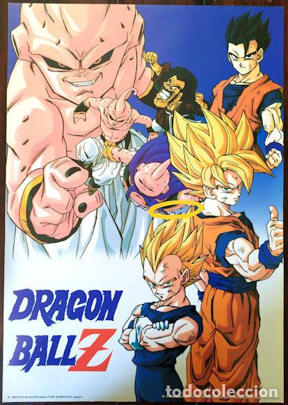 Carteles: Poster n&ordm; 4 Drag&oacute;n Ball Z, Akira Toriyama 1989. A ESTRENAR. SOLO 1.000 EJEMPLARES