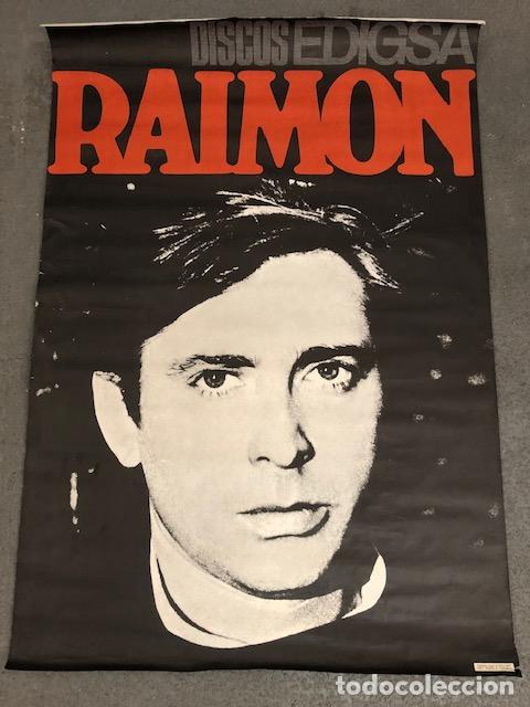 Carteles: POSTER - CARTEL DE RAIMON - DISCOS EDIGSA - Foto 1