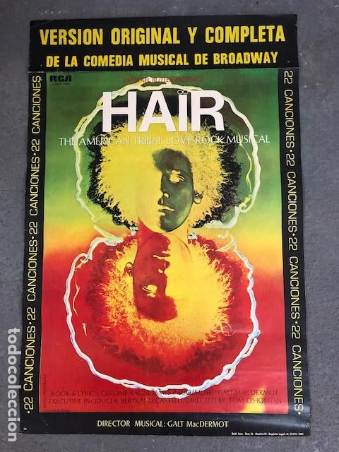 Carteles: CARTEL - POSTER - COMEDIA MUSICAL DE BROADWAY - Foto 1