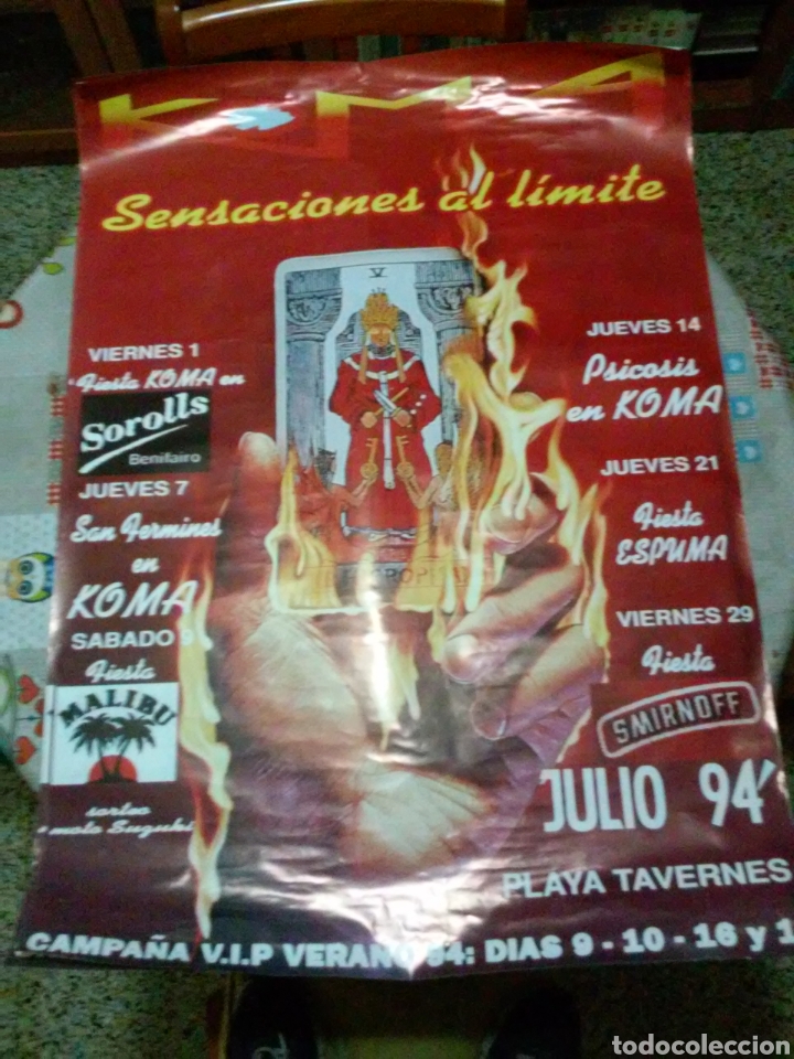 Carteles: Carteles posters discoteca Koma - Foto 4