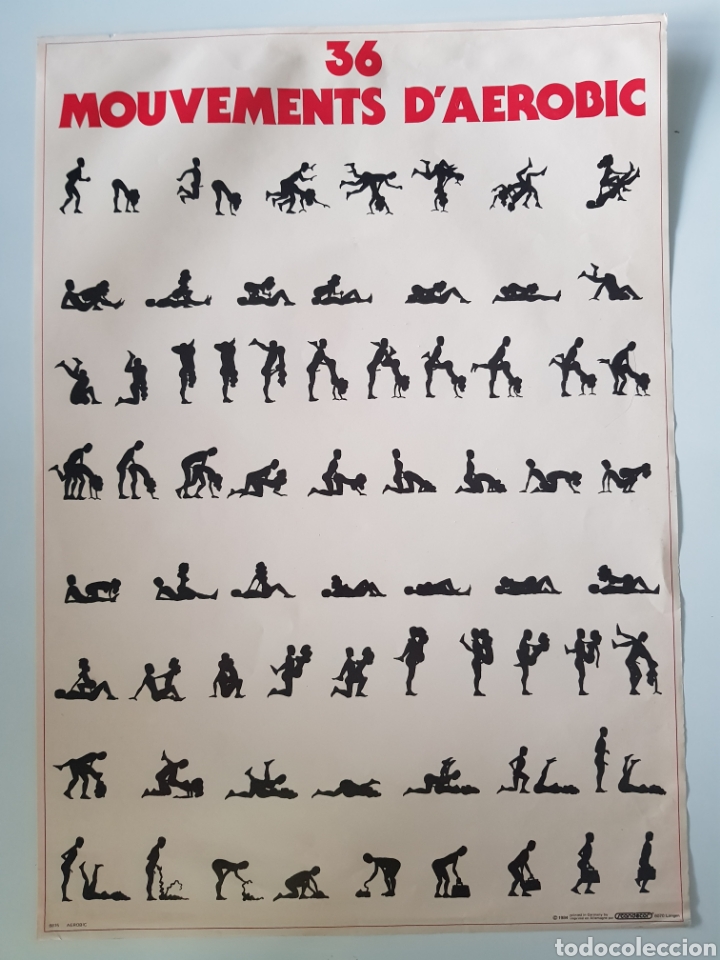Carteles: Poster aer&oacute;bic, a&ntilde;o 1984 - Foto 1