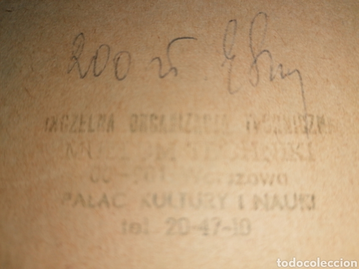 Carteles: Antiguo cartel MUZEUM TECHNIKI - Foto 2